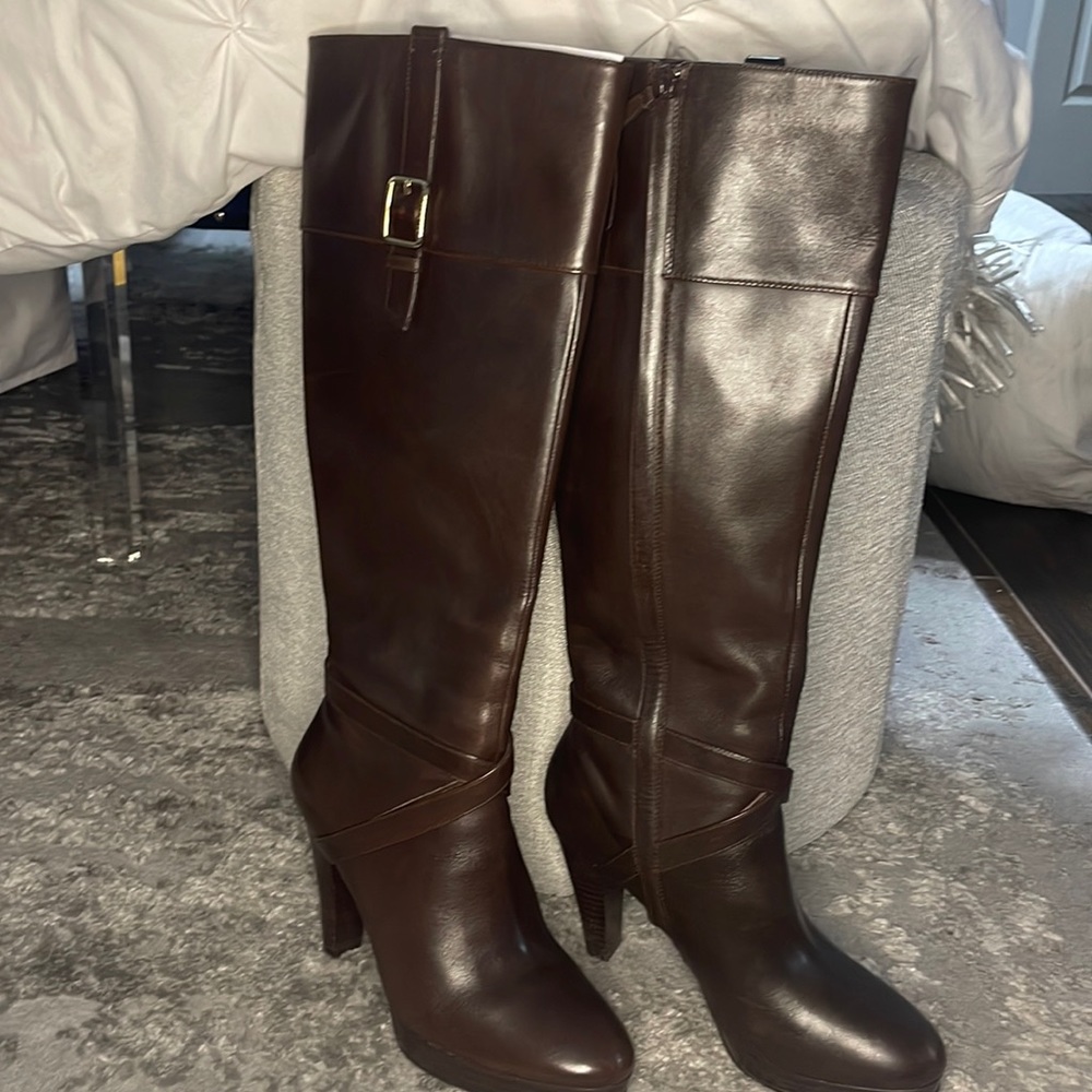 Brand new Cole Haan Dark brown boots